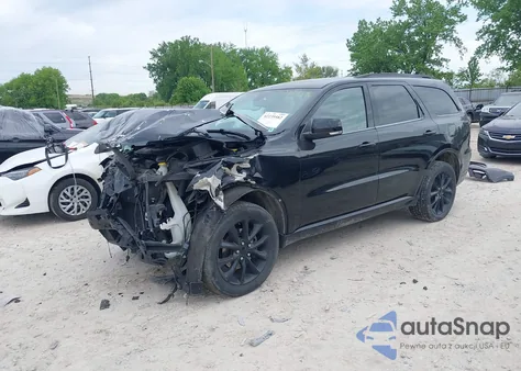2017 Dodge Durango Gt Awd z USA, uszkodzony, nr VIN 1C4RDJDG0HC664978